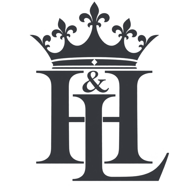 Monograma H&L con corona